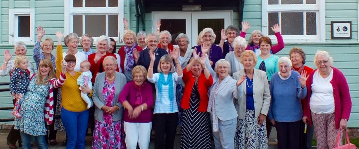 Romanby WI members pictured outside of the Hall, set for a revamp in the group¹s 90th year
