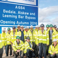 County Council signals start of Bedale bypass construction