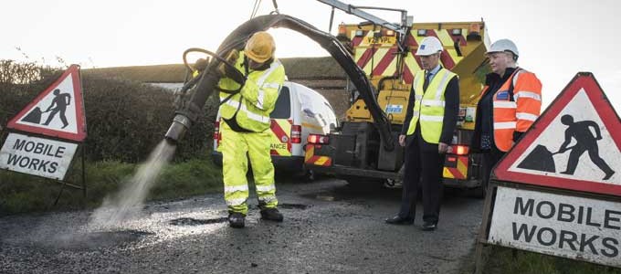 County Council trials new approach to tackling potholes