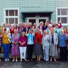 Green is the theme as the women of Romanby WI plan their 90th Birthday celebrations
